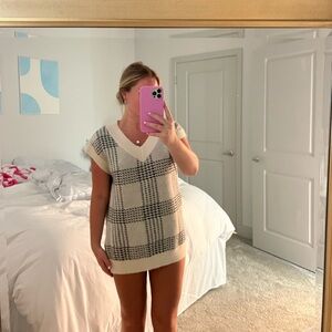 Woman’s sweater dress